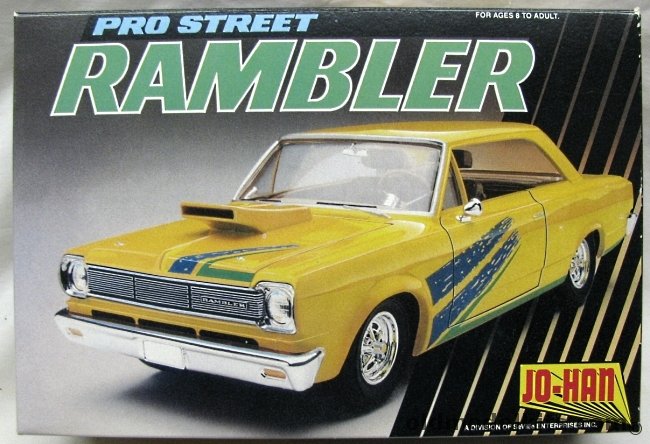 Jo-Han Pro Street Rambler (American Motors), S-1004 plastic model kit